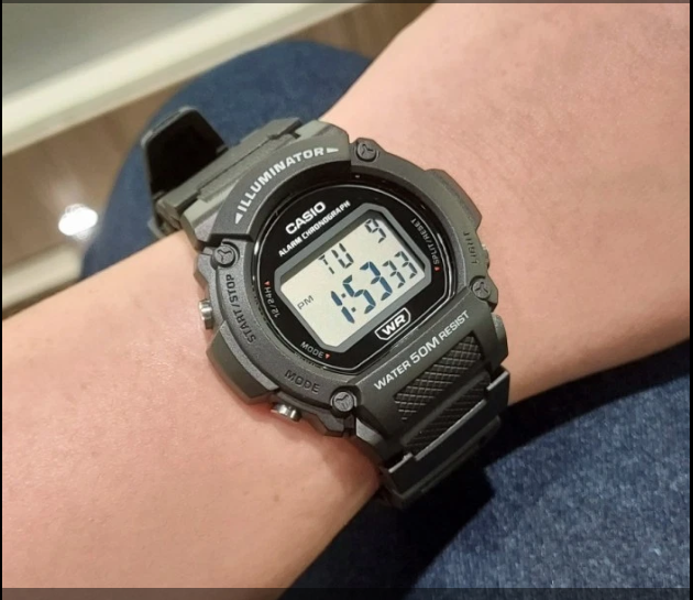 Đồng Hồ Casio Nam General W-219H-1AVDF
