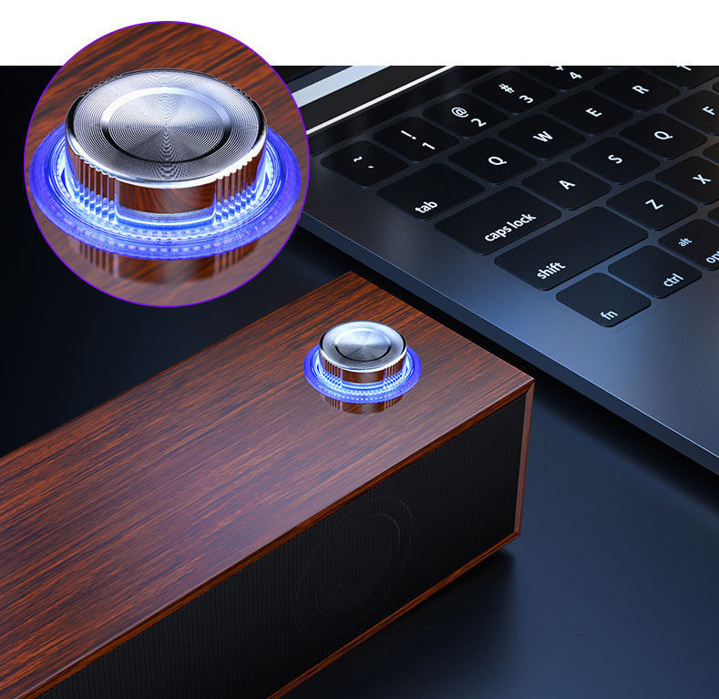 Loa vi tính loa gỗ công suất lớn dùng cho PC, Laptop, ĐT,Tivi - LEERFEI YST 3513 2.0 - NTH - Hàng Nhập Khẩu