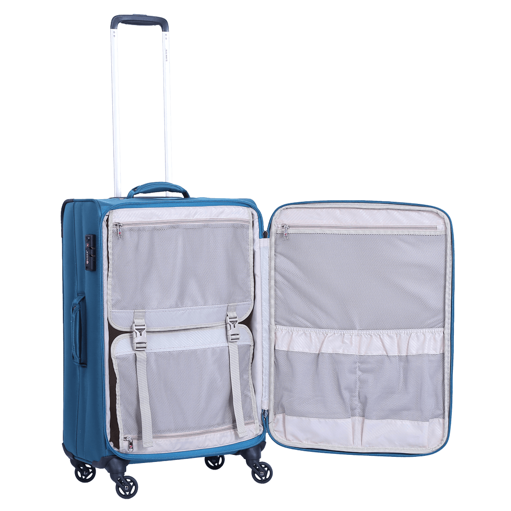 Vali Kéo Vải Du Lịch SAKOS WINNER 6 - Size M (24inch)/ Ký Gửi (Trung) - Khóa TSA - Chống Thấm, Trượt Nước