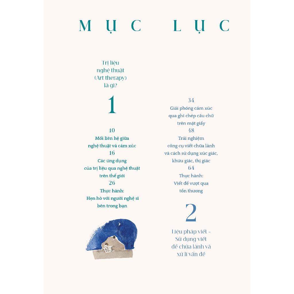 Sách - Trị Liệu Nghệ Thuật - Giải Phóng Cảm Xúc Qua Nghệ Thuật - Kim Đồng