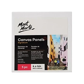 khung vải/Tấm Canvas Panels dạng bảng Mont Marte nhiều kích thước 
