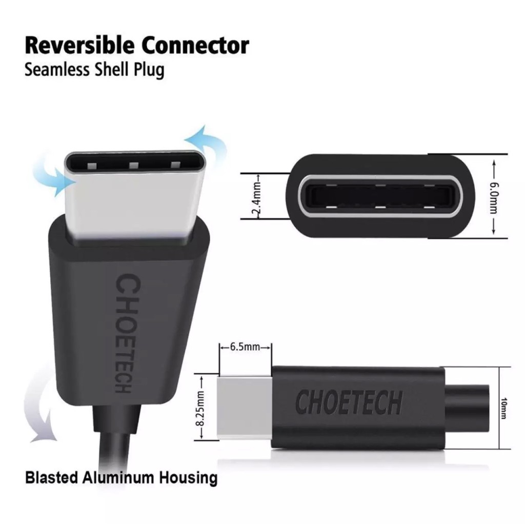 Bộ Củ Sạc CHOETECH PD 3.0 20W PD5005-W + Cáp Type C to C 1M 30W CC0002-V2 Chuyên Sạc Nhanh 18-20W Smartphone Android - Hàng Chính Hãng
