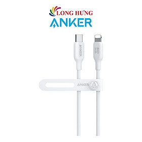 Cáp USB Type-C to iP Anker 542 MFI 1.8m TPE 30W 0.9m A80B1/ 1.8m A80B2 - Hàng chính hãng