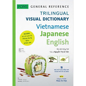 Sách - Pons General Reference – Trilingual Visual Dictionary Vietnamese–Japanese–English - Nhân Trí Việt