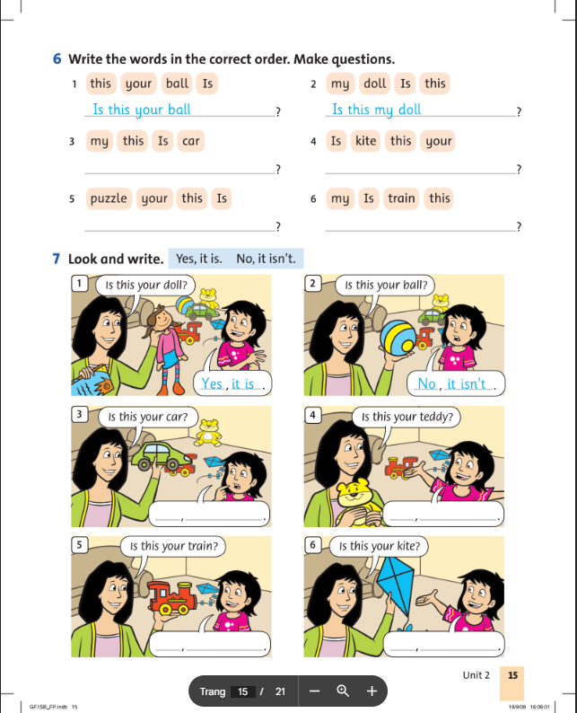 Trọn bộ Grammar Friends từ tập 1 - tập 6