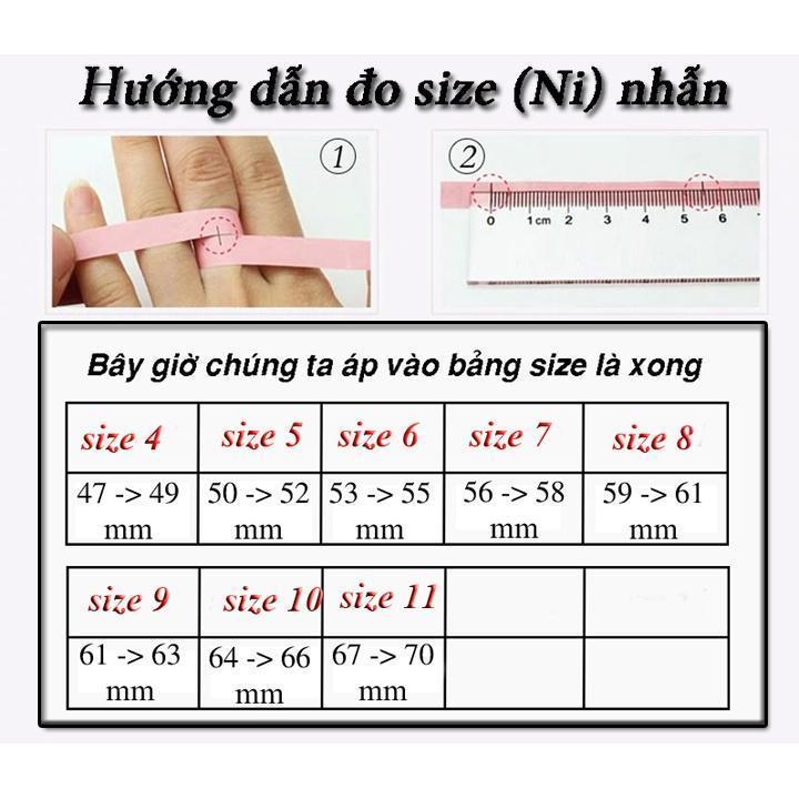 Nhẫn titan nam nhiều màu cao cấp thời trang thép không gỉ chữ M Cao Su