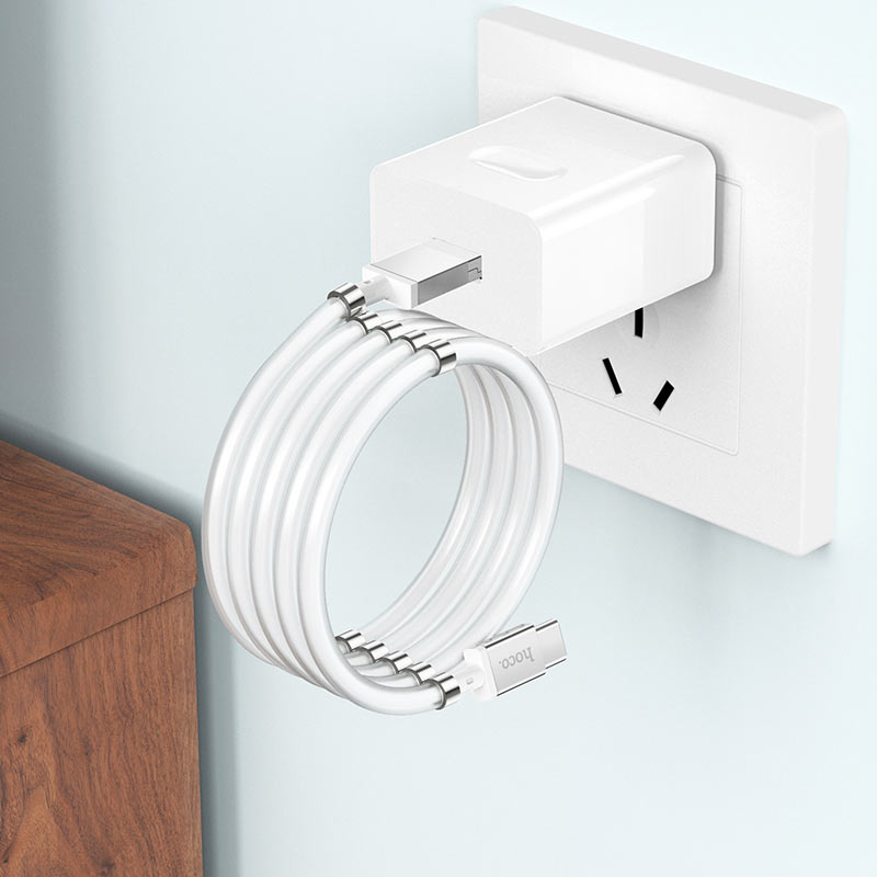 Dây cáp sạc nhanh và truyền dữ liệu, lõi đồng nguyên chất chống rối U91 typec - Hàng chính hãng
