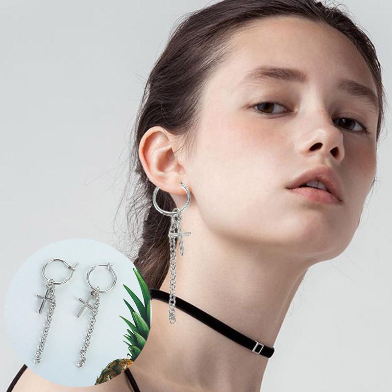 Đôi bông tai xỏ lỗ unisex bắt trend