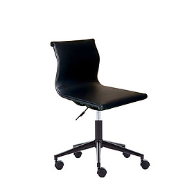 Ghế tư vấn viên nệm giả da màu nâu bò màu đen CB2308A-3P Nội thất Capta