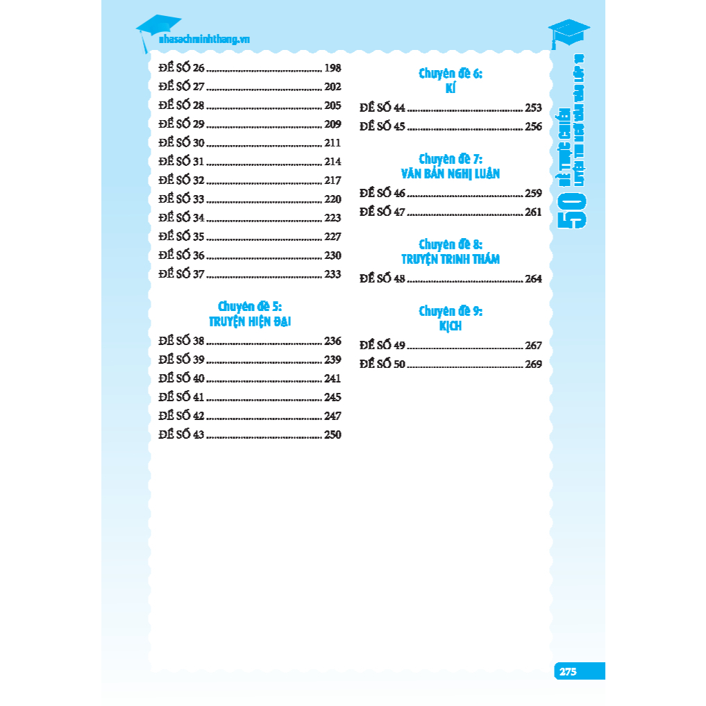 Sách - 50 đề thực chiến luyện thi ngữ văn vào lớp 10 (giải chuyên sâu)