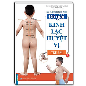 Sách - Đồ Giải Kinh Lạc Huyệt Vị - Trẻ Em - Minh Thắng