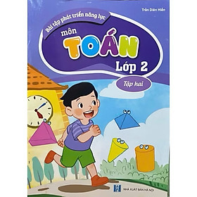 ￼Sách -Bài tập phát triển năng lực môn Toán lớp 2 -Tập Hai ( cánh diều )
