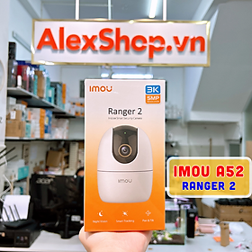 Camera IMOU A52  Xoay 360° Full HD 5.0MP Siêu Nét Góc Rộng Đàm Thoại Hai Chiều- HÀNG CHÍNH HÃNG