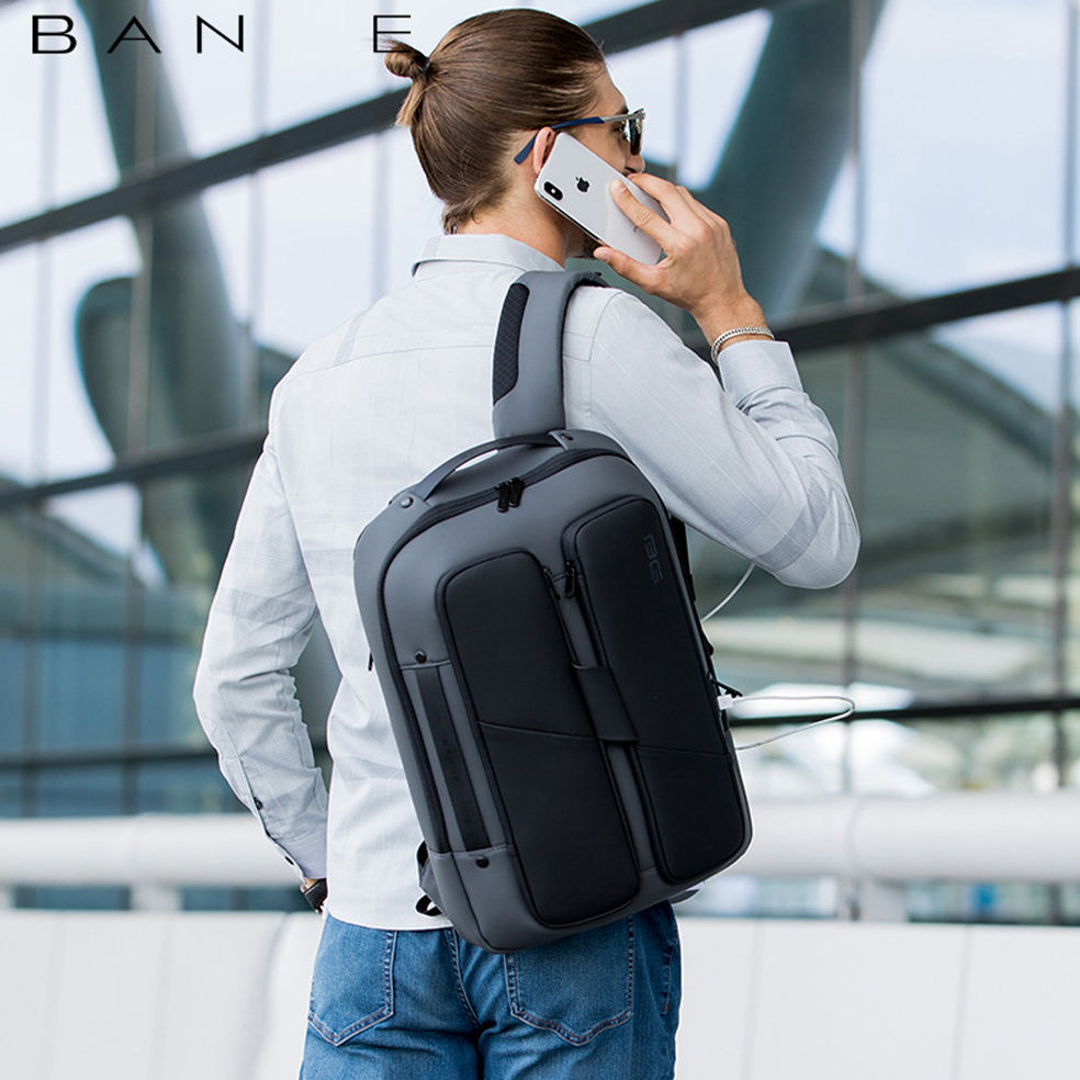 Balo Laptop công sở chống trộm dạng hộp phong cách mới – BLLT5527A