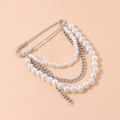 Cài áo mix ngọc trai ghim cài phụ kiện cài mũ đeo túi xách balo fashion sang chảnh nam và nữ cá tính