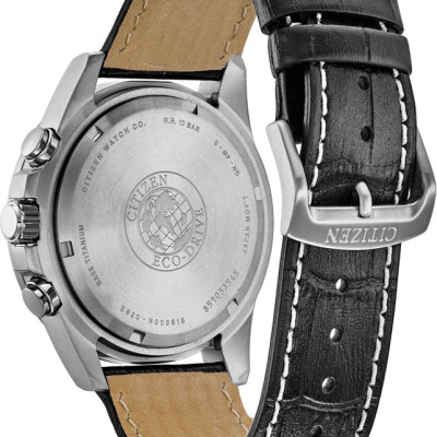 Đồng Hồ Nam Citizen Dây Da BL5551-14H - Mặt Xám