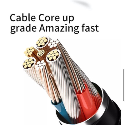 Cáp Dữ Liệu WiWu Platinum Cable PT01 Dành Cho Iphone, Ipad Hỗ Trợ Chức Năng Sạc Và Truyền Dữ Liệu - Hàng Chính Hãng