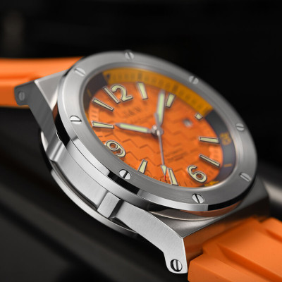 Đồng hồ nam chính hãng IW CARNIVAL IW618G-4 Kính sapphire ,chống xước ,Chống nước 50m ,Bảo hành 24 tháng,Máy cơ (Automatic),dây cao su cao cấp, thiết kế đơn giản dễ đeo 