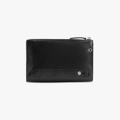 Ví Da Nam Clutch Cầm Tay GENCE HT05 Chất Liệu Da Bò Cao Cấp Hai Màu Nâu Và Đen