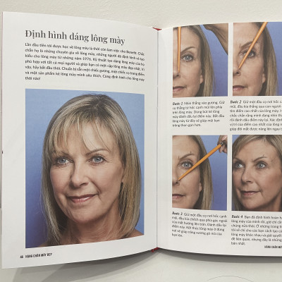 Sách - The makeup manual - Sách Trang điểm tự nhiên, Sách Make up, học cách trang điểm từ a-z - Á Châu Books