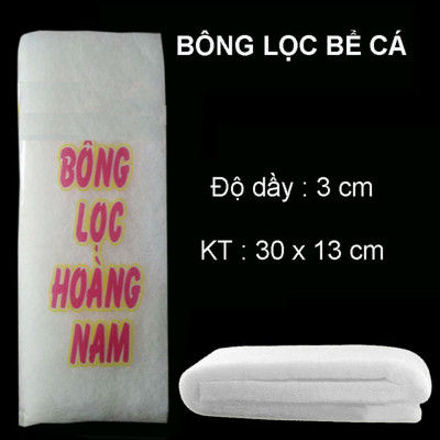 2 Xốp Lọc 90x30cm & 5 Bông Lọc 60x13cm | Vật Liệu Lọc Nước Hồ Cá Hiệu Quả