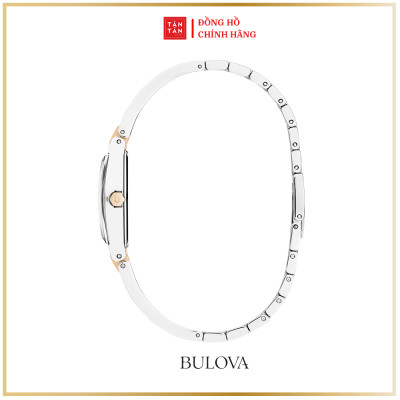 Đồng Hồ Thời Trang Nữ Bulova Gemini Máy Pin 98P216 23mm
