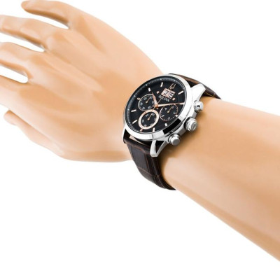 Đồng Hồ Nam Bulova Dây Da 96B311 - Mặt Đen