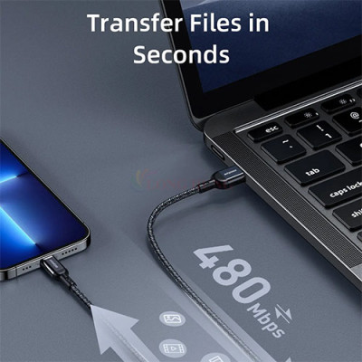 Cáp Innostyle PowerFlex USB-A to Lightnng MFI 1.5m 12W IAL150AL - Hàng chính hãng