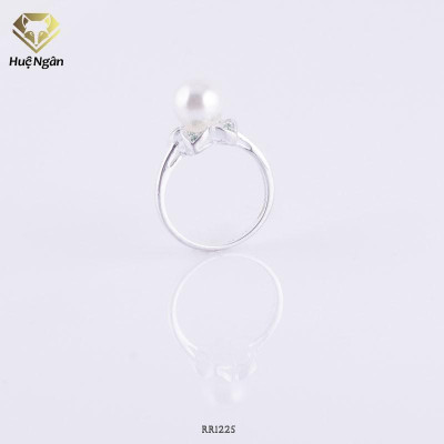 Nhẫn bạc Ý 925 Huệ Ngân - Hoa đẹp RR1225
