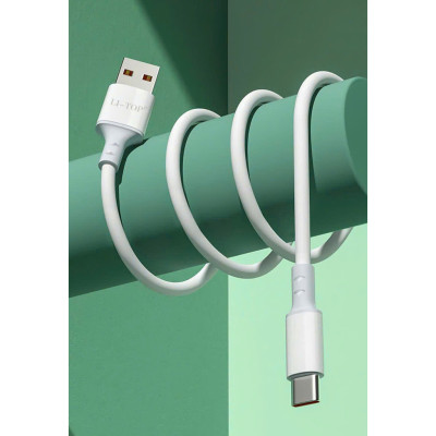 Dây sạc LI-TOP LX72 Công suất 100W chân Type C, Kim Ánh cho dùng thử 30 ngày, Kim Ánh bảo Hàng chính hãng 12 tháng