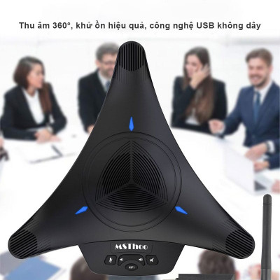 Loa Mic Hội Nghị Trực Tuyến Không Dây MST X3W ( hàng nhập khẩu)
