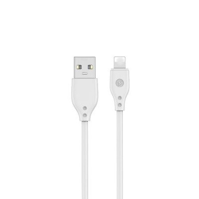 Cáp sạc Wiwu Pioneer Wi-C001 cho điện thoại thông minh USB to Ip hỗ trợ sạc nhanh, bảo vệ an toàn sạc - Hàng chính hãng