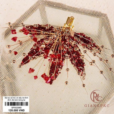 Cài tóc cô dâu bộ giangpkc sp002980