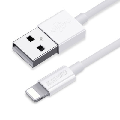 Cáp sạc Choetech IP00 nhanh MFI Usb to Light-ning 2.4A  (Hàng chính hãng)