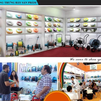 Vòi nước vòi phun nước rửa xe tưới cây tăng áp thông minh đầu đồng 206318