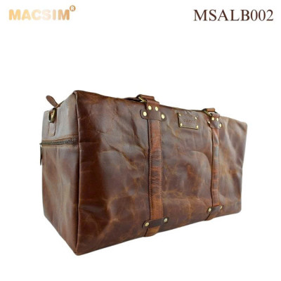 Túi Da Thật Macsim MSALB002– Da Bò Nguyên Miếng Loại 1 | Cổ Điển – Bền Bỉ – Sang Trọng