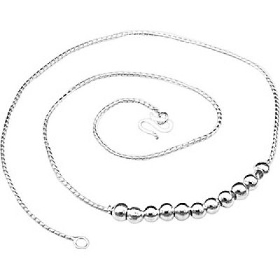 Dây Chuyền Trẻ Em Bạc Ta - Bạc Hiểu Minh DTE046