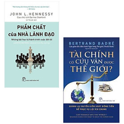 Combo 2 Cuốn : Tài Chính Có Cứu Vãn Được Thế Giới? Giành Lại Quyền Kiểm Soát Đồng Tiền Để Phục Vụ Lợi Ích Chung + Phẩm Chất Của Nhà Lãnh Đạo