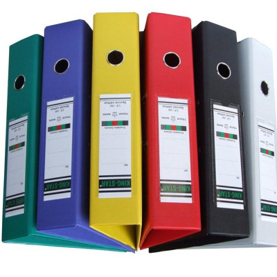 Combo 5 Bìa còng 7cm 2 mặt xi A4 King Star -Màu ngẫu nhiên