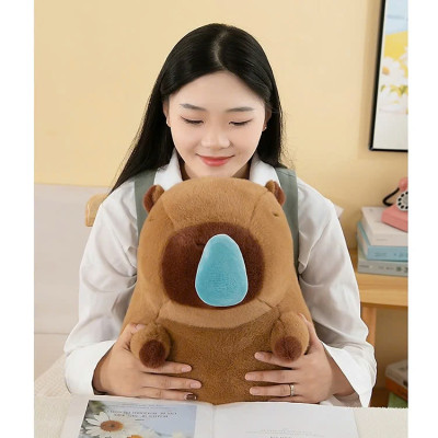 Gấu bông Chuột Capybara Thú nhồi bông Capybara Bộ trưởng Bộ Ngoại Giao đáng yêu 23cm Thú Bông Quà Tặng