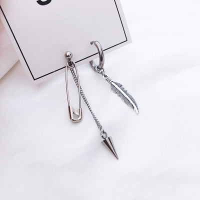 Khuyên tai unisex ấn tượng cá tính 1 đôi