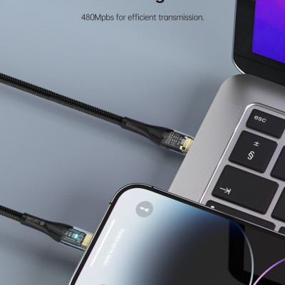 Dây cáp sạc Devia Star Woven  PD  dây dù 100cm- Hàng chính hãng