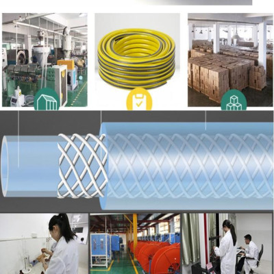 Bộ dây vòi xịt tưới cây, rửa xe 7-10M (cút nhựa nối nhựa xanh) 206843 