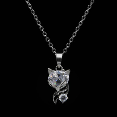 Dây Và Mặt Dây Chuyền Bạc Hiểu Minh DMD145S hồ ly