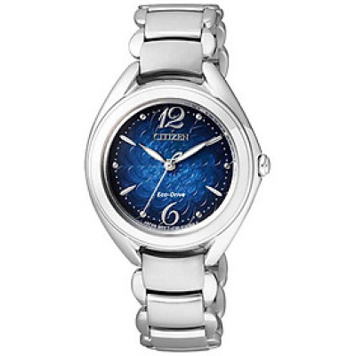 Đồng Hồ Nữ Citizen Dây Thép Không Gỉ FE2070-50L - Mặt Xanh (Sapphire)