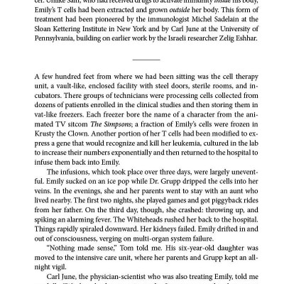 The Song Of The Cell - An Exploration Of Medicine And The New Human