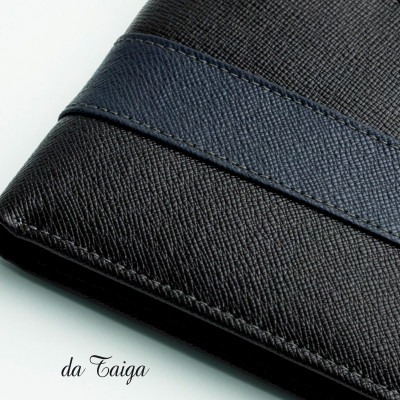 Ví nam da taiga cao cấp V114 - Bụi leather