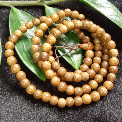 Vòng tay Chuỗi 108 Hạt Trầm Hương Tốc Kiến cho nam CMH03