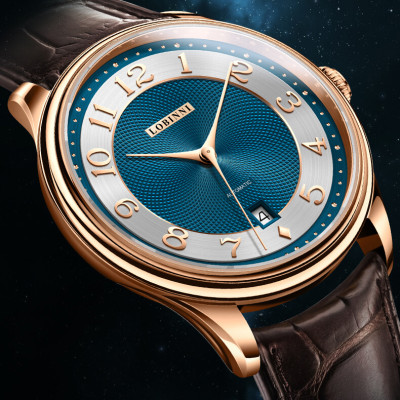 Đồng hồ nam chính hãng LOBINNI L9023-1 full box,hàng mới 100% ,kính sapphire chống nước,chống xước,dây da cao cấp,máy cơ ( Automatic),bảo hành 24 tháng