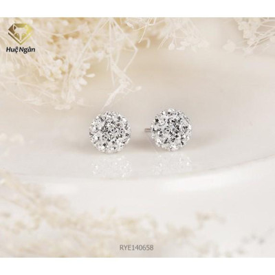 Bông tai bạc Ý 925 Huệ Ngân - Bồ công anh RYE140658